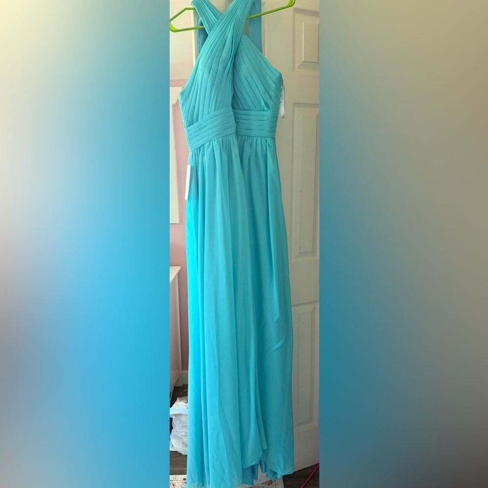 Chic Turquoise Maxi Dress